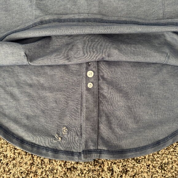 State & Liberty THE DYLAN SKY BLUE PIQUE BUTTON DOWN SHIRT Long Sleeve Dress Men - Picture 13 of 14